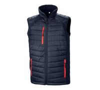 Result Compass Pad Softshell Gilet XS Black/Black