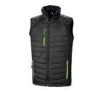 Result Compass Pad Softshell Gilet XS Black/Black