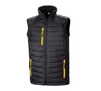 Result Compass Pad Softshell Gilet XS Black/Black
