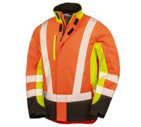 Result Genuine Recycled Mens 3 Tone 3 Layer Safety Soft Shel RW10693