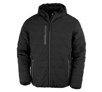 Result Genuine Recycled Mens Compass Padded Winter Jacket (S) (Black)
