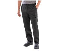Plain Work Trousers Result Black XXL
