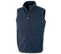 Result Genuine Recycled Mens Polarthermic Fleece Body Warmer (4XL) (Navy)