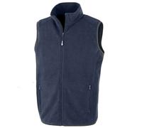 (XS, Navy) Result Genuine Recycled Mens Polarthermic Fleece Body Warmer