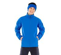 Result Men's Genuine Recycled Printable Soft Shell Jacket – Showerproof – XL Royal Blue