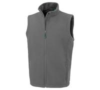Result Genuine Recycled Mens Printable Body Warmer (L) (Workguard Grey), Workguard Grey, L
