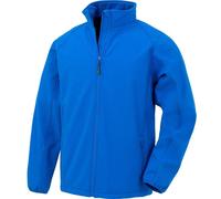 Result Mens Recycled 2-Layer Printable Softshell Jacket S Black