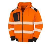 Result Genuine Recycled Mens Robust Safety Zipped Hoodie BC4845