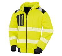 Result Genuine Recycled Mens Robust Safety Zipped Hoodie BC4845