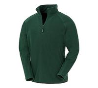 Result Genuine Recycled Unisex Adult Microfleece Top, Forest Green, 3XL