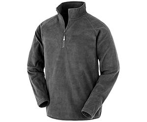 Result Genuine Recycled Unisex Adult Microfleece Top (M) (Grey)