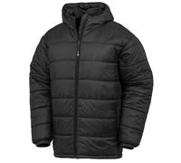 Result Genuine Recycled Unisex Adult Recycled Padded Parka (XS) (Black)