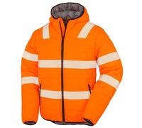 Result Genuine Recycled Unisex Adult Ripstop Safety Jacket / N/A N/A PC4305