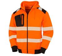Result Genuine Recycled Unisex Adult Robust Safety Full Zip Hoodie