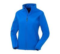Result Genuine Recycled Womens/Ladies Printable Soft Shell Jacket (L) (Royal Blue)