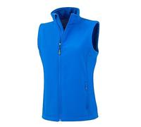 Result Genuine Recycled Womens/Ladies Softshell Body Warmer (L) (Royal Blue)