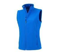 Result Ladies' Recycled 2-Layer Printable Softshell Bodywarmer XS Black