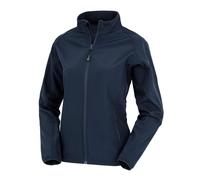 Result Ladies' Recycled 2-Layer Printable Softshell XS Black