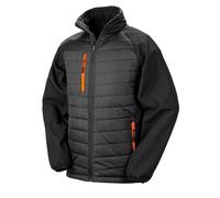 Result Gilet Softshell Rembourré Black Compass