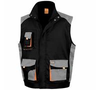 Result Gilet Zip Stud Work Vest Breathable Windproof Water Resistant Rugged