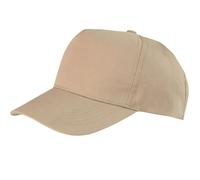 Result Headwear Boston 5-panel polycotton printer's cap RC084X - 5