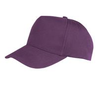 Result Headwear Boston 5-panel polycotton printer's cap RC084X - 5