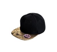 Result Headwear Bronx glitter flat peak snapback cap RC087X - Unisex