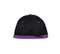 Result Headwear Bronx original flat peak snapback dual colour cap RC082X