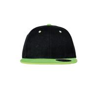 Result Headwear Bronx original flat peak snapback dual colour cap RC082X