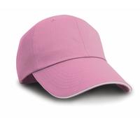 Result Headwear Herringbone cap with sandwich peak RC038X - 6-panel