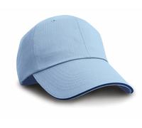 Result Headwear Herringbone cap with sandwich peak RC038X - 6-panel