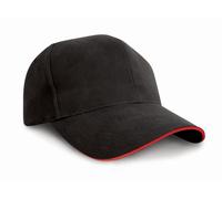 Result Headwear Pro-style heavy cotton cap with sandwich peak RC025 - 6-panel