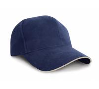 Result Headwear Pro-style heavy cotton cap with sandwich peak RC025 - 6-panel