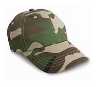 Result Headwear RC10 Heavy Cotton Pro-Style Cap Camo Colour: Camo One Size
