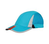 Result Headwear Spiro Sport Cap (One Size) (Aqua/Black)