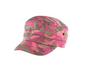 Result Headwear Unisex Adult Urban Camo Baseball Cap (One Size) (Pink)