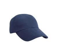Result Heavy Brushed Cotton Low Profile Cap in Navy Result Navy One Size