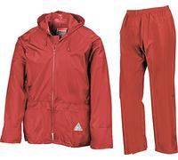 Result Heavyweight Waterproof Jacket/trouser Suit Adult Windproof Coat/pants Set S