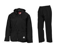 Result Jacket and Trousers Set, Black, M, black, M