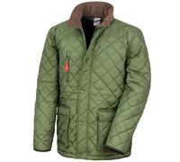 Result Jacket Cheltenham Gold Diamond Equine Coat Water Repellent Zip Windproof