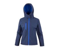 Result Jacket TX Hooded Softshell Waterproof Fitted Waist Zip Pockets Top