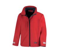 Result Junior classic softshell 3-layer jacket R121Y - Inner storm flap