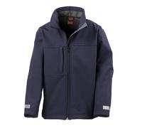 Result Junior classic softshell 3-layer jacket R121Y - Inner storm flap
