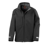 Result Junior classic softshell 3-layer jacket R121Y - Kids, Inner storm flap