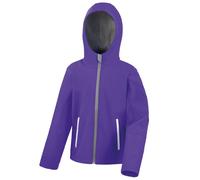 Result Junior TX Performance Windproof Hooded Softshell Jacket