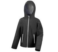 Result Junior TX Performance Windproof Hooded Softshell Jacket