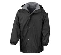 Result Fleece Jacket R160J Reversible Stormdri 4000 – Black – 2X-Small (Size 2/3)
