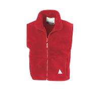 Result Kids Childs Boys Girls BLUE or RED Fleece Bodywarmer Gilet Vest