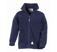 Result Kids Full Zip Fleece Navy 6-8