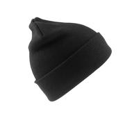 Result Winter Essentials Junior Woolly Ski Hat One Size Black